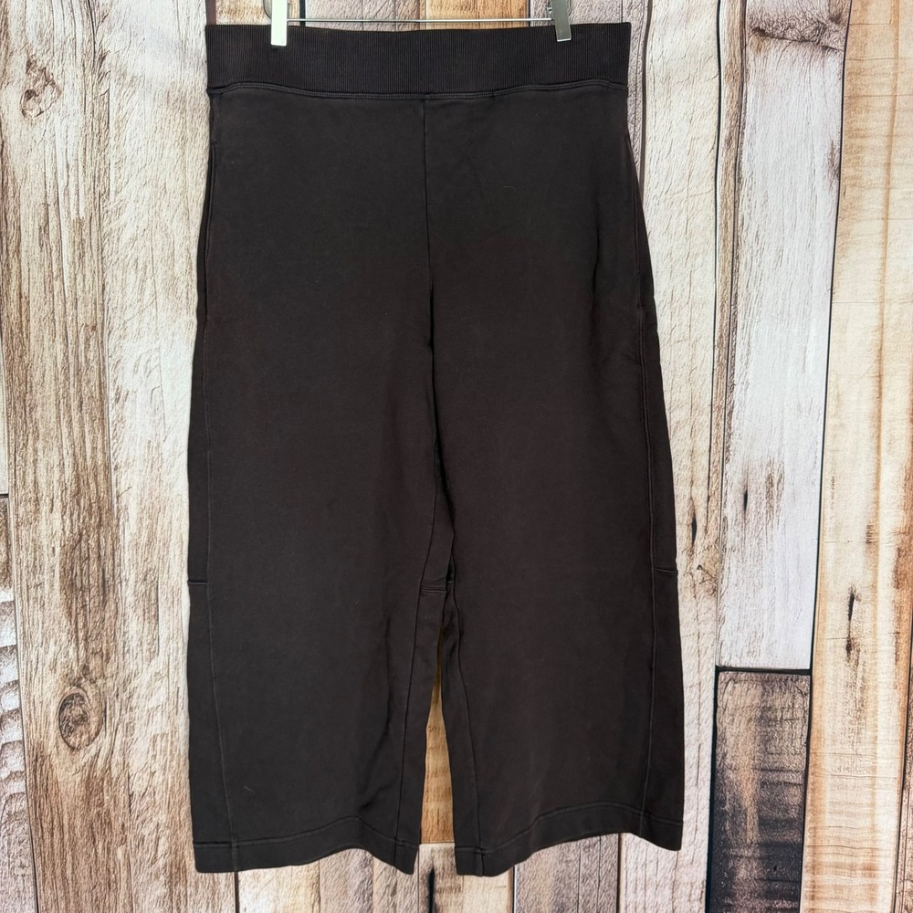 COS Sweatpants Wide Leg Culotte Minimalist Lounge Athleisure Cozy Size Large NWT